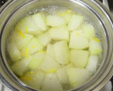 とろとろ食感。冬瓜の白だし柚子あんかけ作り方3写真