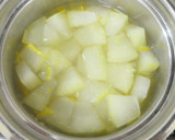 とろとろ食感。冬瓜の白だし柚子あんかけ作り方4写真