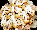 レンジで時短！豚肉と大根としめじの生姜煮作り方7写真