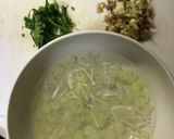 薬味たっぷり＊カツオの冷やしそば作り方1写真
