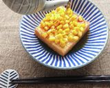 厚揚げにバターコーンのせめんつゆがけ作り方5写真
