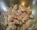 【バルサミコ酢＆バジル】鶏胸肉の甘酢炒め作り方3写真