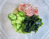 簡単｜キュウリ｜カニカマ｜さっぱり酢の物作り方4写真