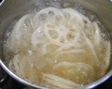 簡単!レンコンハムサラダ作り方1写真