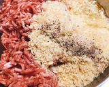 簡単　ハンバーグ　お手軽おっきめ作り方2写真