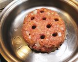 簡単　ハンバーグ　お手軽おっきめ作り方3写真