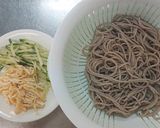 ベジートで巻く蕎麦巻き作り方1写真