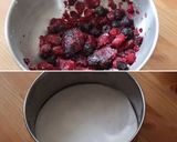 カッサータ風ベリーのアイスチーズケーキ作り方1写真