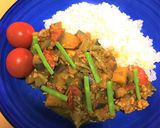 夏野菜のドライカレー作り方9写真