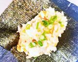 手間いらず！納豆とあげ玉のくるくる巻き作り方4写真