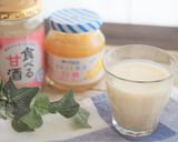 簡単混ぜるだけ!疲労回復におすすめ桃甘酒作り方2写真