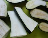 なすびの肉詰め　野菜ソースで作り方1写真