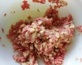 なすびの肉詰め　野菜ソースで作り方3写真