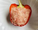パプリカの肉詰め　柚子胡椒マヨソース作り方1写真