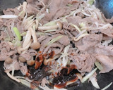 簡単！牛肉と長ネギのオイスター炒め作り方4写真