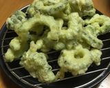 我が家の夏の定番レシピ☆ゴーヤの天ぷら作り方4写真