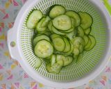 大人な酢の物♪胡瓜とゴーヤの酢の物♪作り方2写真