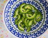 大人な酢の物♪胡瓜とゴーヤの酢の物♪作り方3写真