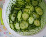 きゅうり・椎茸の梅胡麻和え♪さっぱり作り方1写真