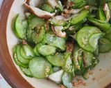 きゅうり・椎茸の梅胡麻和え♪さっぱり作り方3写真