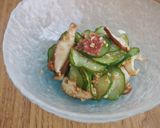 きゅうり・椎茸の梅胡麻和え♪さっぱり作り方4写真