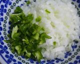 10分で！和風ガパオライス♪大葉たっぷり作り方1写真