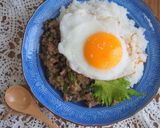 10分で！和風ガパオライス♪大葉たっぷり作り方7写真
