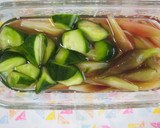 さっぱり！箸休め♪茗荷・胡瓜の甘酢漬け♪作り方4写真