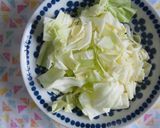 キャベツ・竹輪・茗荷の和風マヨサラダ♪作り方1写真