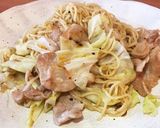 ピリ辛絶品!辣油の効いた塩焼きそば作り方8写真