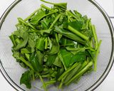 空心菜と鶏肉ともやしの和えそうめん作り方1写真