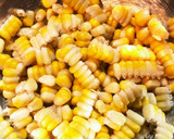 コーンとカニカマの簡単サクサクかき揚げ作り方1写真