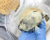 ソフトシェルクラブのあられ揚げ作り方4写真