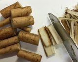 ごぼうとししとうのきんぴら作り方1写真