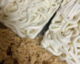 麻婆　納豆パスタ　2人前　冷凍うどん可作り方8写真