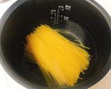 電気圧力鍋0分　0分パスタ作り方1写真