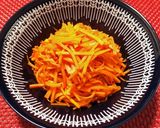甘酸っぱいにんじんきんぴら作り方6写真