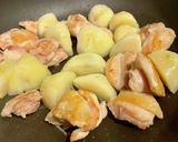 鶏肉とじゃがいもの照り煮作り方2写真