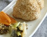 プチプチ香ばし☆梅おかかの胡麻にぎり作り方4写真