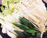 野菜たっぷり！ゴマ味噌鍋作り方2写真