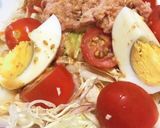 野菜も食べる★サラダうどん作り方4写真