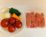 野菜たっぷりミートソース作り方1写真