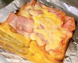 【ケトジェニック】油揚キムチベーコンピザ作り方5写真