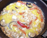 超簡単！夏野菜と豆腐の和風たまごとじ！！作り方8写真