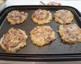 我が家のお好み焼き　栄養満点！小麦粉少し作り方6写真