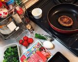 ハンバーグ弁当作り方2写真