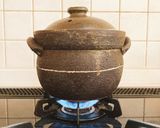 土鍋で☆もち麦ごはん作り方2写真