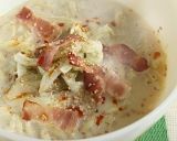 白湯偽豚骨！！　コク旨豆乳ラーメン作り方4写真