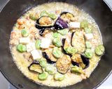 なすとそら豆のピリ辛マヨネーズ炒め作り方4写真