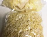1人ランチ残り物で変わり焼きそば作り方1写真